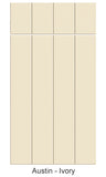 Austin Tongue & Groove Style Vinyl Kitchen Doors & Drawers - 40 Colours Available
