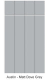 Austin Tongue & Groove Style Vinyl Kitchen Doors & Drawers - 40 Colours Available