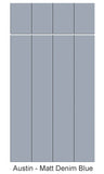 Austin Tongue & Groove Style Vinyl Kitchen Doors & Drawers - 40 Colours Available
