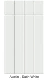 Austin Tongue & Groove Style Vinyl Kitchen Doors & Drawers - 40 Colours Available