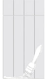 Austin Paintable Tongue & Groove Style Vinyl Kitchen Doors & Drawers