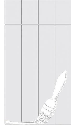 Austin Paintable Tongue & Groove Style Vinyl Kitchen Doors & Drawers