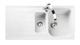 1.5 Sink and Drainer AME1052 - Three Colours Available