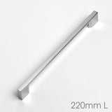 Slim D-Shaped Kitchen Door Bar Handle - Just Click Kitchens