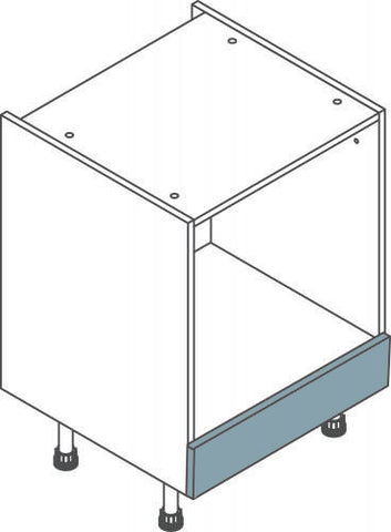 600 Under Oven Flatpack Kitchen Base Unit - Just Click Kitchens 