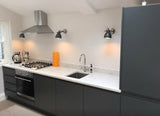 Knebworth Paintable Handleless Kitchen Doors & Drawers - Just Click Kitchens
