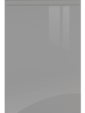 Jayline Handleless Dust Grey High Gloss Kitchen Doors & Drawer Fronts