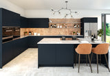 Jayline Handleless Supermatt Indigo Blue Kitchen Doors & Drawer Fronts