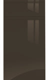 Jayline Handleless Graphite High Gloss Kitchen Doors & Drawer Fronts - Just Click Kitchens
