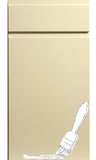 Knebworth Paintable Handleless Kitchen Doors & Drawers - Just Click Kitchens