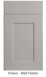 Shaker Vinyl Kitchen Doors & Drawers - Available in over 35 colours