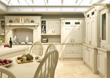 22mm Wilton Cream Oakgrain Shaker Kitchen Doors - Just Click Kitchens