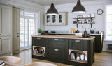 22mm Wilton Oakgrain Graphite Shaker Kitchen Doors - Just Click Kitchens