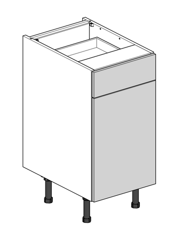 400mm Single Drawerline Flatpack Kitchen Unit