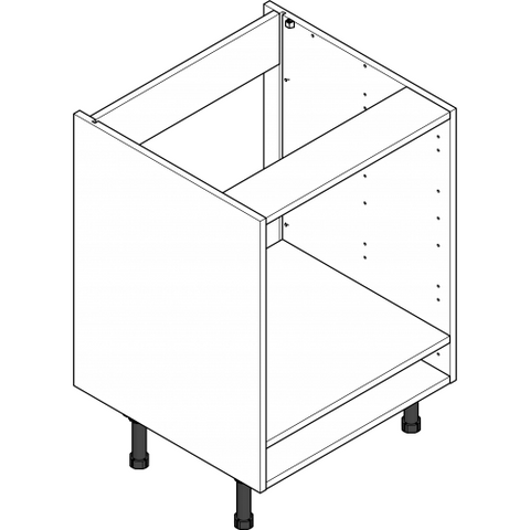 600 Under Oven Flatpack Kitchen Base Unit