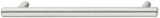 Barkston 12mm T Bar Kitchen Door Handles in Brushed Nickel