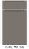 Chelsea Handleless Vinyl Kitchen Doors & Drawers - 40 Colours Available