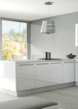 Zurfiz White High Gloss Acrylic Kitchen Doors & Drawers