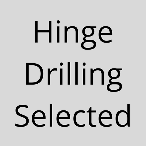 Kitchen Door Hinge Drilling (Per Door)