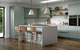Jayline Supermatt Sage Green Handleless Kitchen Doors & Drawer Fronts