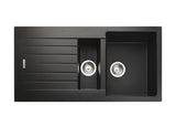 Rangemaster Andesite Composite 1.5 Bowl Kitchen Sink - Two Colours Available
