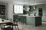 Valore Matt Smoke Green Kitchen Doors and Drawers