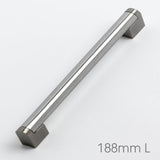 Modern 14mm Kitchen Door Bar Handle - Four Sizes Available - Just Click Kitchens 