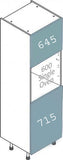 Tall Single Oven Housing Flatpack Kitchen Unit