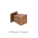 Augusta Square Door Knobs - Available in Four Different Colours - Just Click Kitchens 