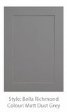 Richmond Vinyl Kitchen Doors & Drawers (Available in over 35 colours)