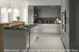 Venice High Gloss Vinyl Kitchen Doors & Drawers - Five Colours Available