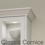 Bella Vinyl Kitchen Cornice - Three Styles Available