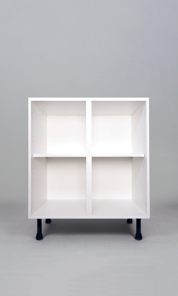 Flatpack Double Kitchen Base Units - White, Light Grey or Urban Oak ...