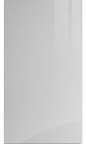 Firbeck Supergloss Light Grey High Gloss Kitchen Doors - Just Click Kitchens 