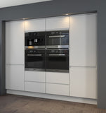 Jayline Handleless Supermatt Light Grey Kitchen Doors & Drawer Fronts