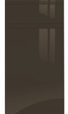 Jayline Handleless Graphite High Gloss Kitchen Doors & Drawer Fronts - Just Click Kitchens 