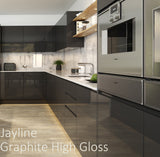 Jayline Handleless High Gloss Kitchen Accessories - Numerous Colours - Just Click Kitchens 