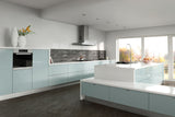 Zurfiz Metallic Blue High Gloss Acrylic Kitchen Doors - Just Click Kitchens 
