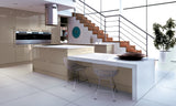 Zurfiz Metallic Champagne High Gloss Acrylic Kitchen Doors - Just Click Kitchens 
