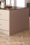 Bella 18mm Vinyl Kitchen End Panels - Made to Measure - Just Click Kitchens 