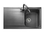 Single Sink and Drainer - Three Colours Available