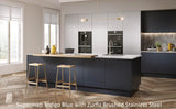 Serica Matt Indigo Blue Acrylic Kitchen Doors & Drawers