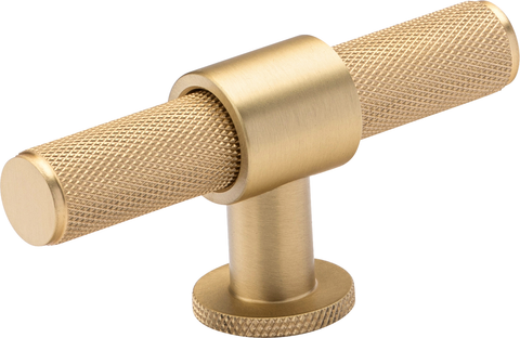 Belgravia Satin Brass Handles - Stylish Kitchen Door Handles