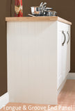 Bella 18mm Vinyl Kitchen End Panels - Made to Measure - Just Click Kitchens 