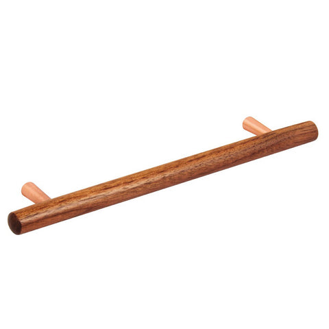 Tilaa Walnut & Copper Kitchen Bar Handles - Part of our Copper Collection - Just Click Kitchens 