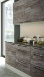 Driftwood Light Grey Acrylic Kitchen Doors - Just Click Kitchens 