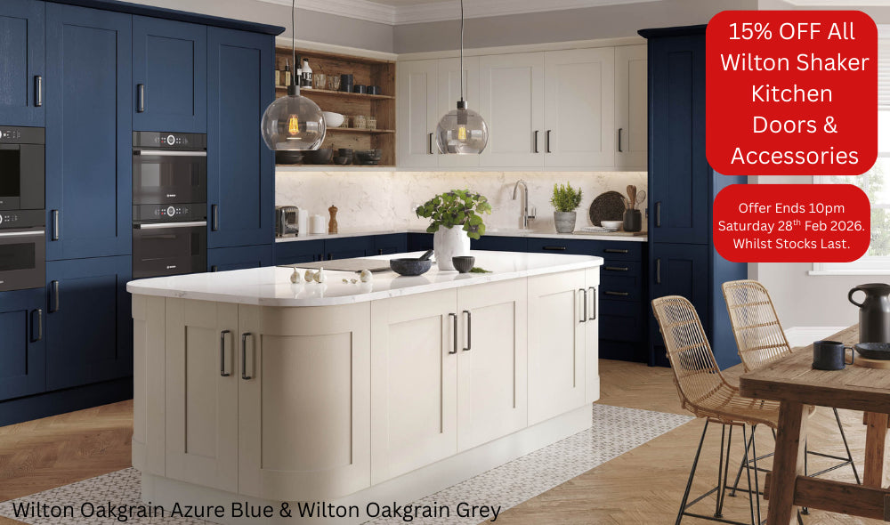 Wiltok Oakgrain Shaker Kitchen Sale - February 2026
